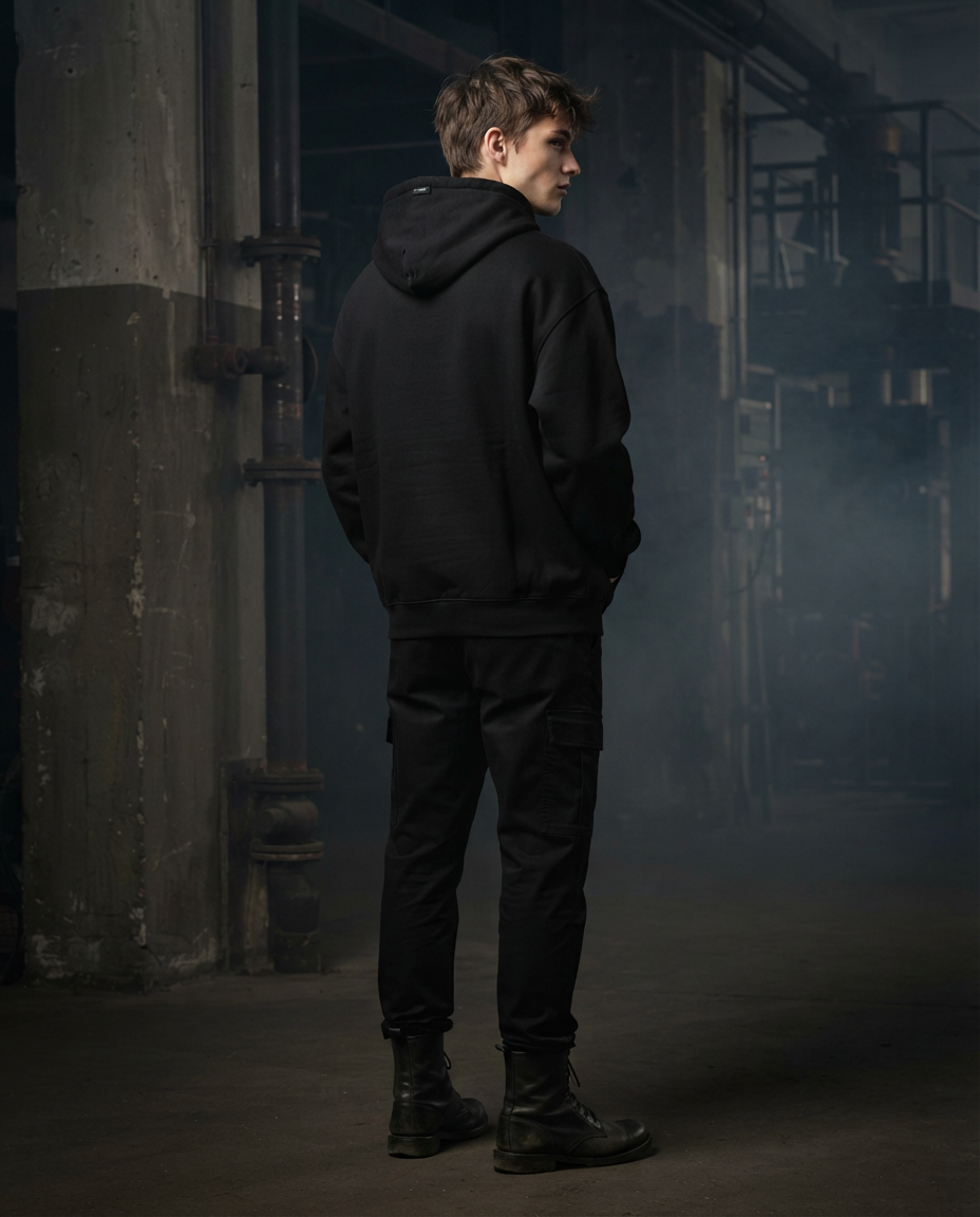 Silentium Embroidered Hoodie